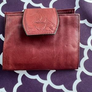 Rolf’s Women’s red leather wallet